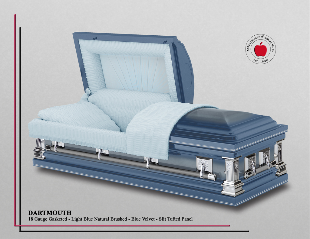 Dartmouth Light Blue Natural Brushed